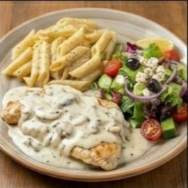 Kremalı Chicken